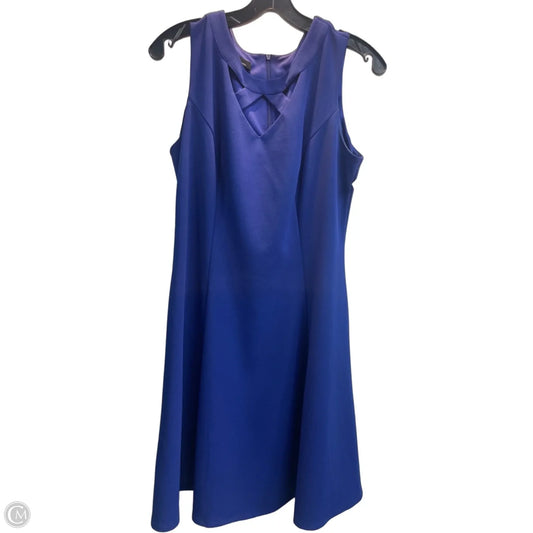 Dress Casual Midi By Alyx In Blue, Size: 10p