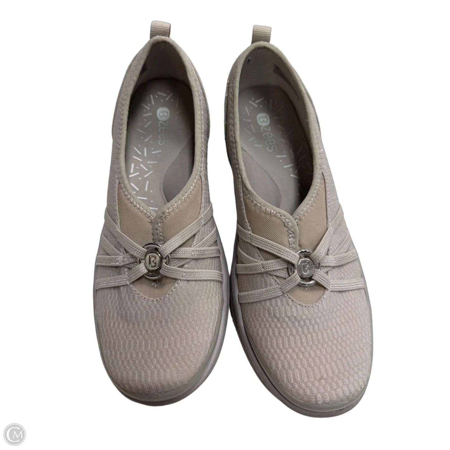 Shoes Athletic By Bzees In Grey, Size: 9