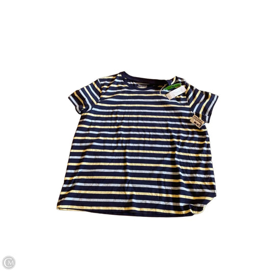 Top Short Sleeve Basic By Natural Reflections In Striped Pattern, Size: Xl