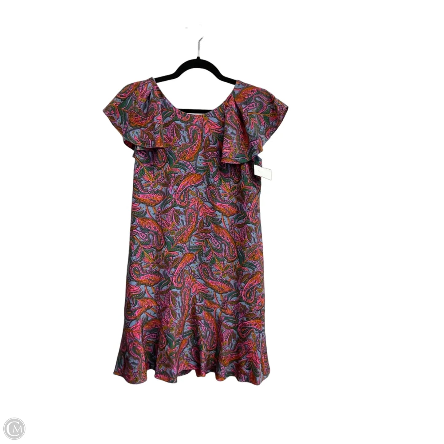 Dress Casual Midi By J. Crew In Paisley Print, Size: 2