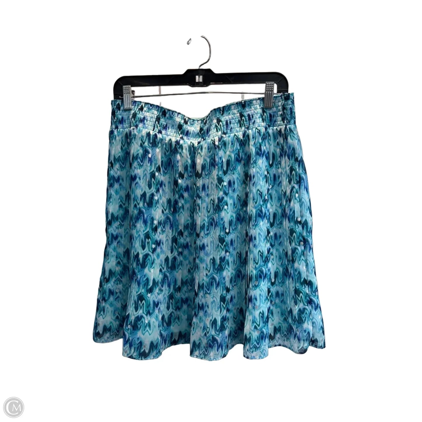Skirt Midi By White House Black Market In Blue, Size: M