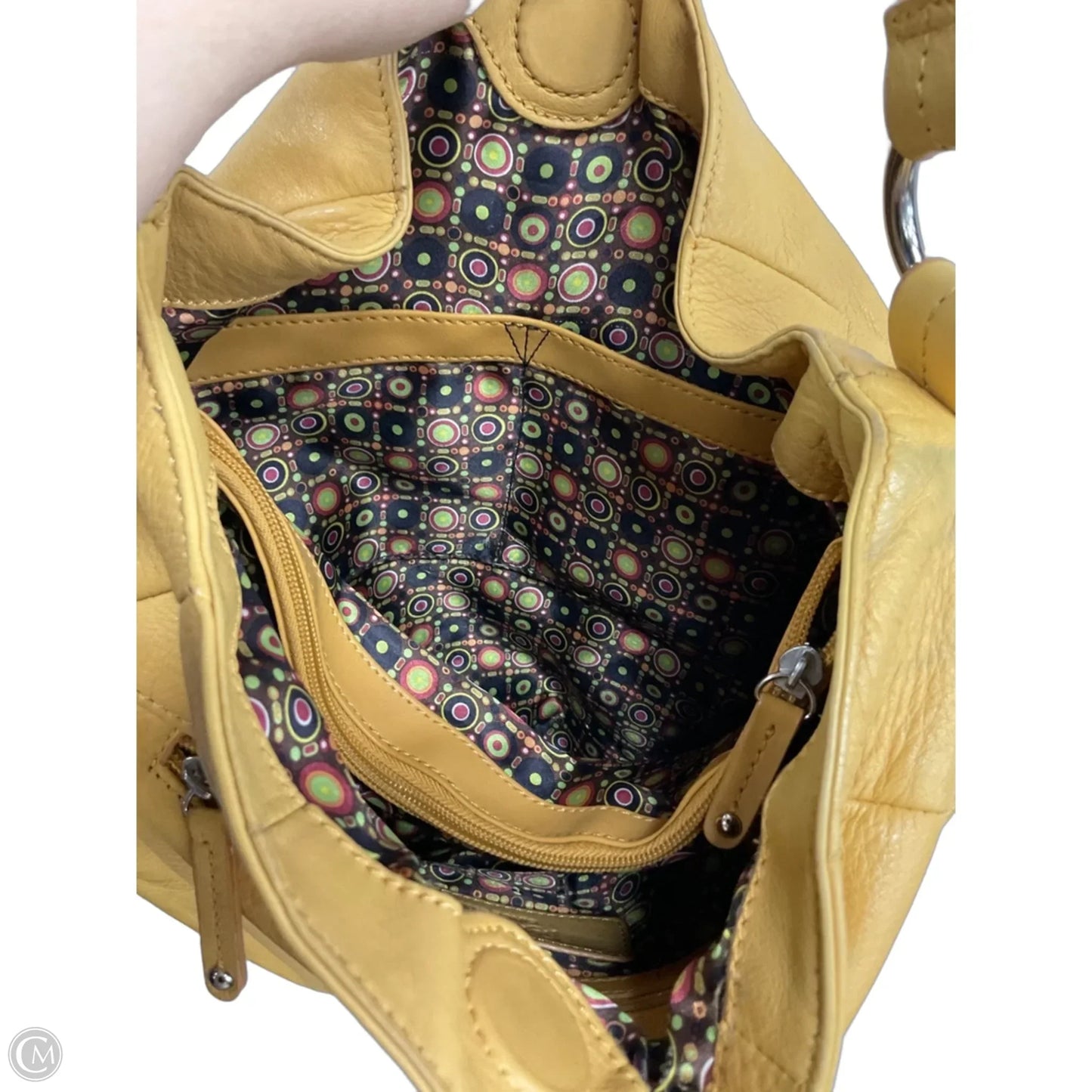 Handbag Leather By Tignanello  Purses, Size: Large