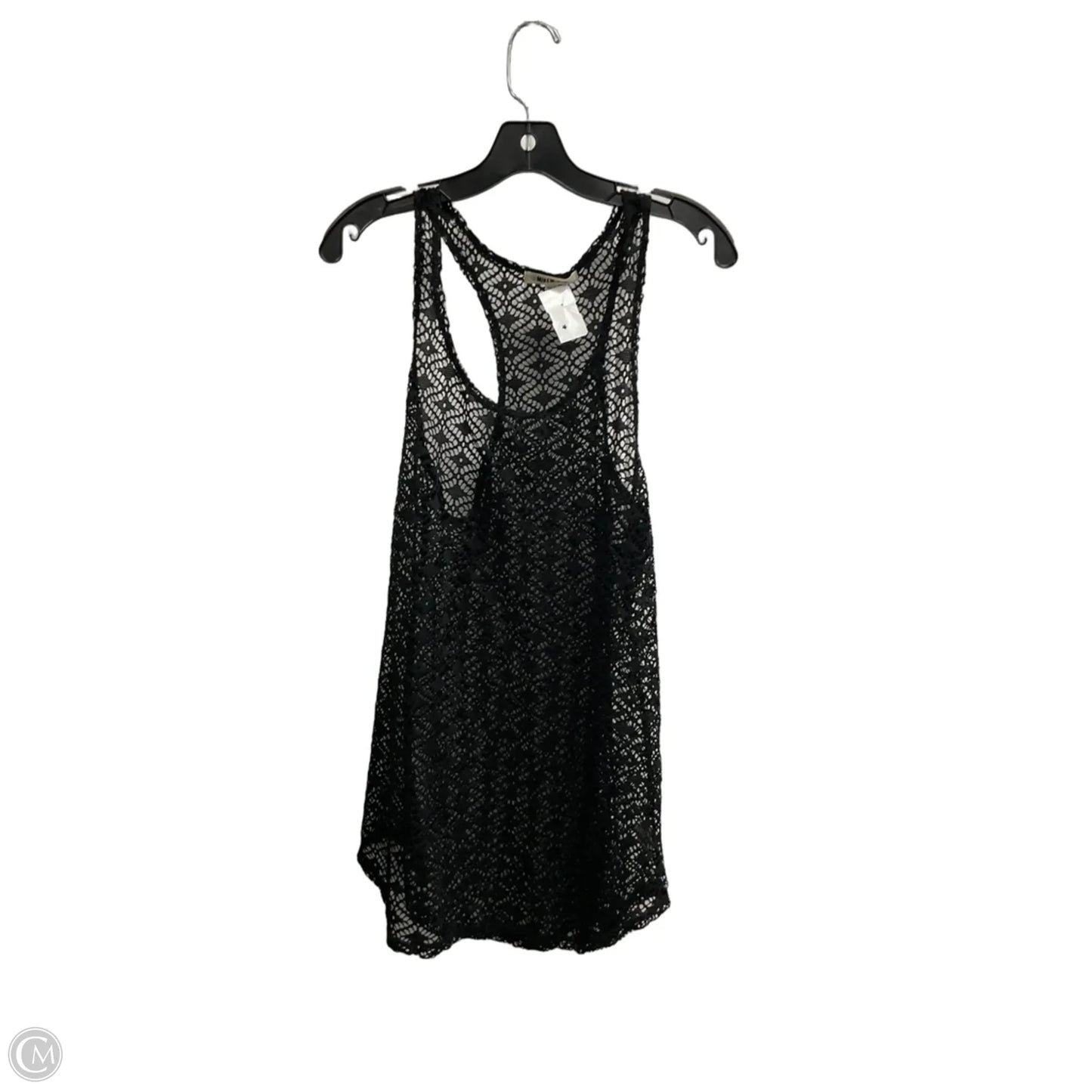 Swimwear Cover-up By Clothes Mentor In Black, Size: L