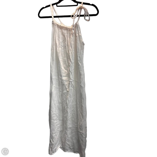 Dress Casual Midi By Clothes Mentor In Cream, Size: L