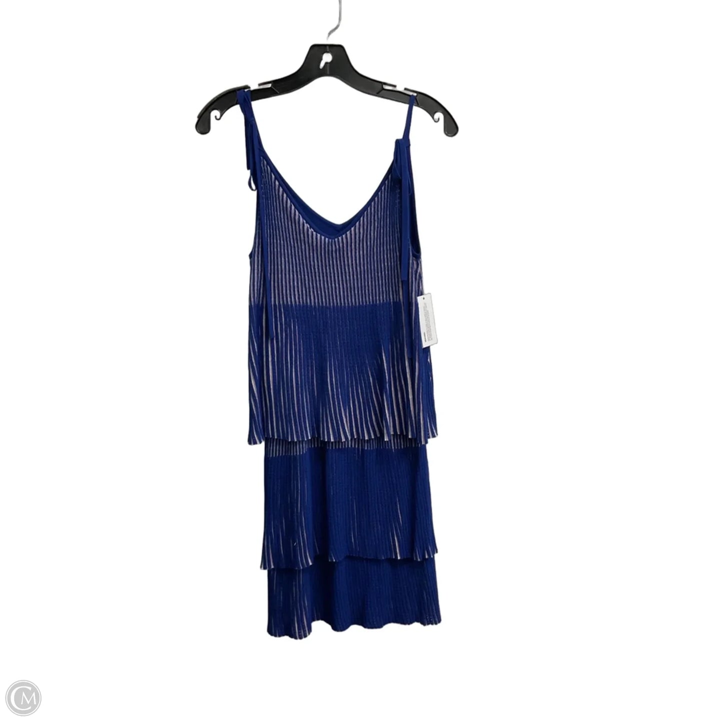 Dress Casual Midi By Guess In Navy, Size: M