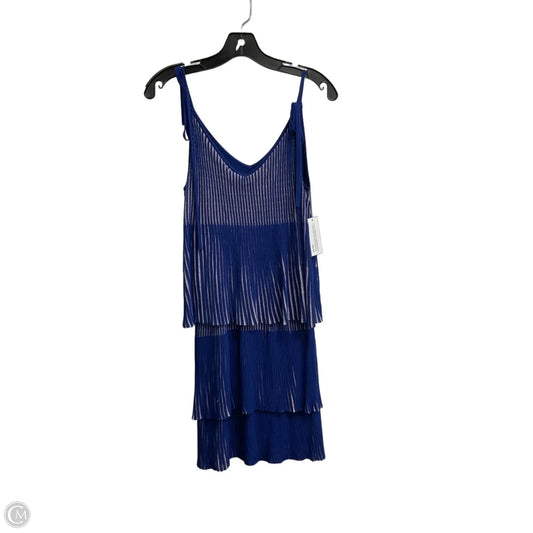 Dress Casual Midi By Guess In Navy, Size: M