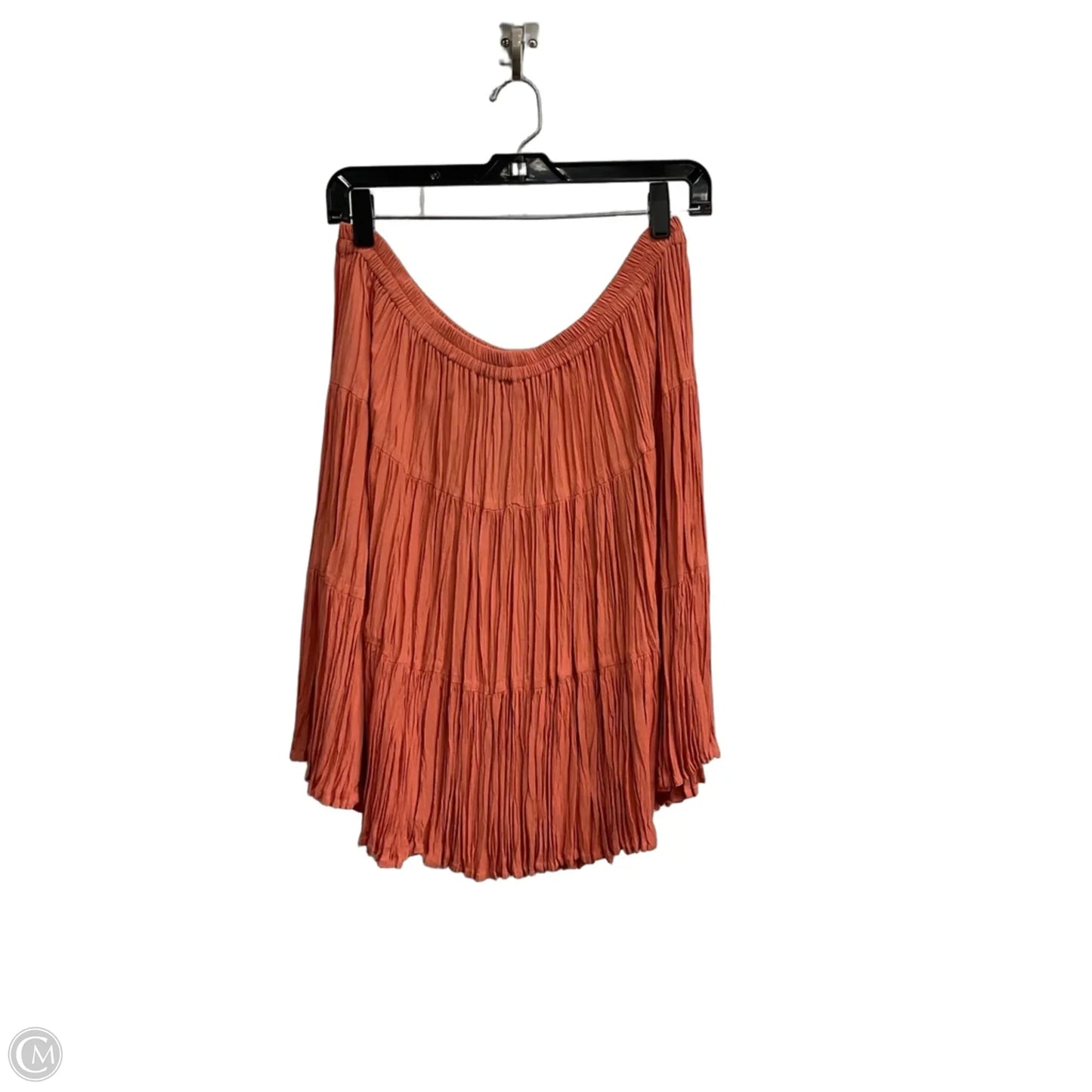 Skirt Mini & Short By Double D Ranch In Peach, Size: L