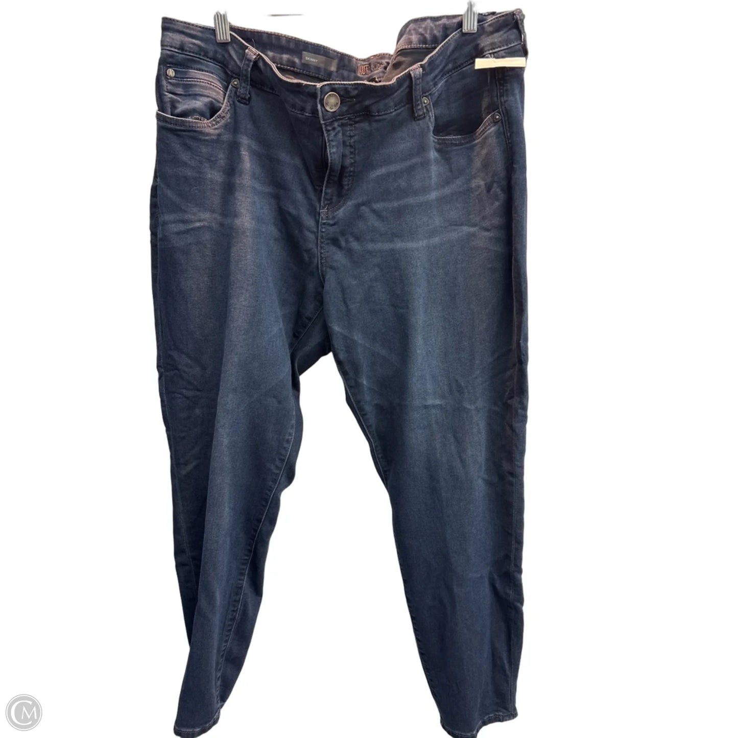 Jeans Boot Cut By Kut In Blue, Size: 18