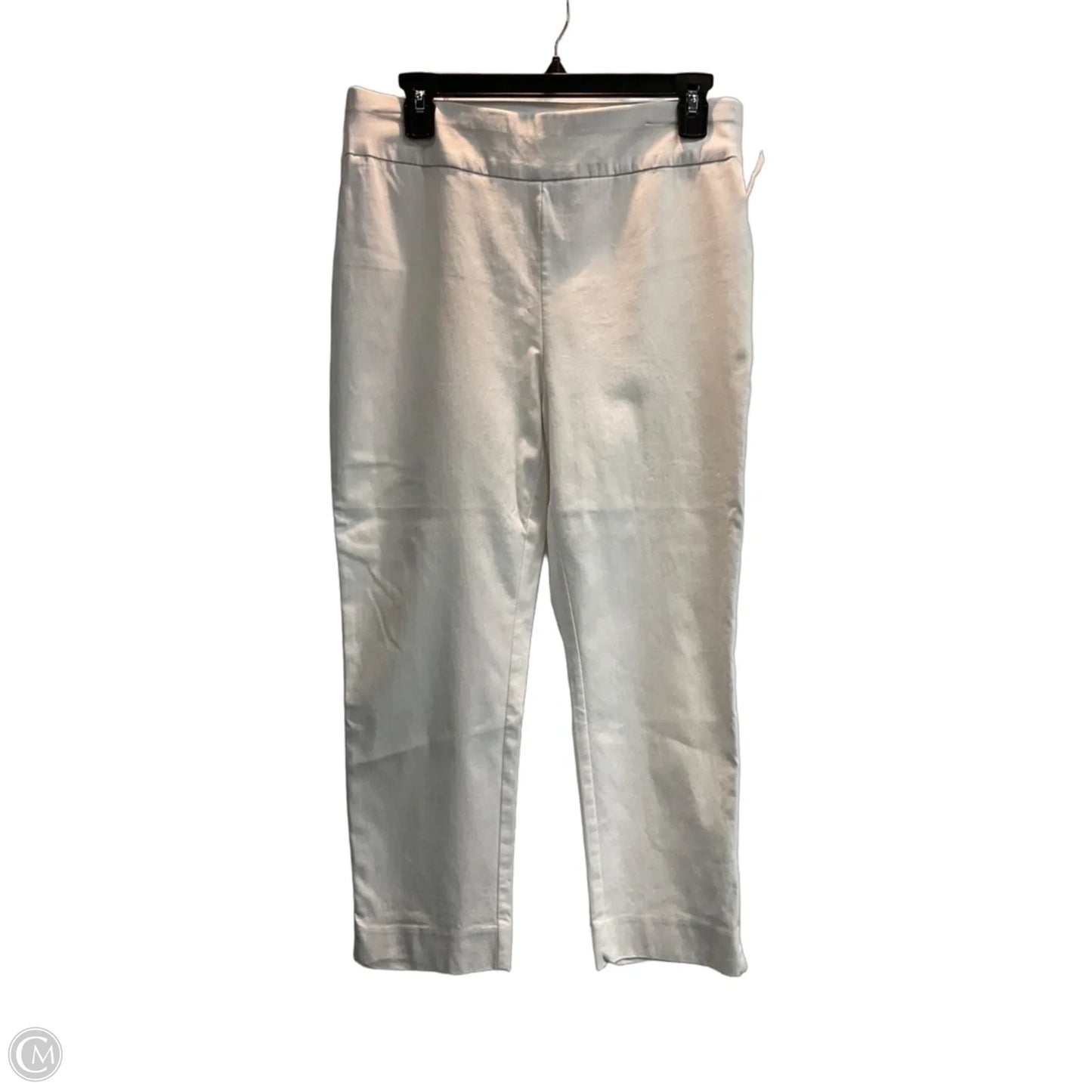 Pants Cropped By Chicos In White, Size: S