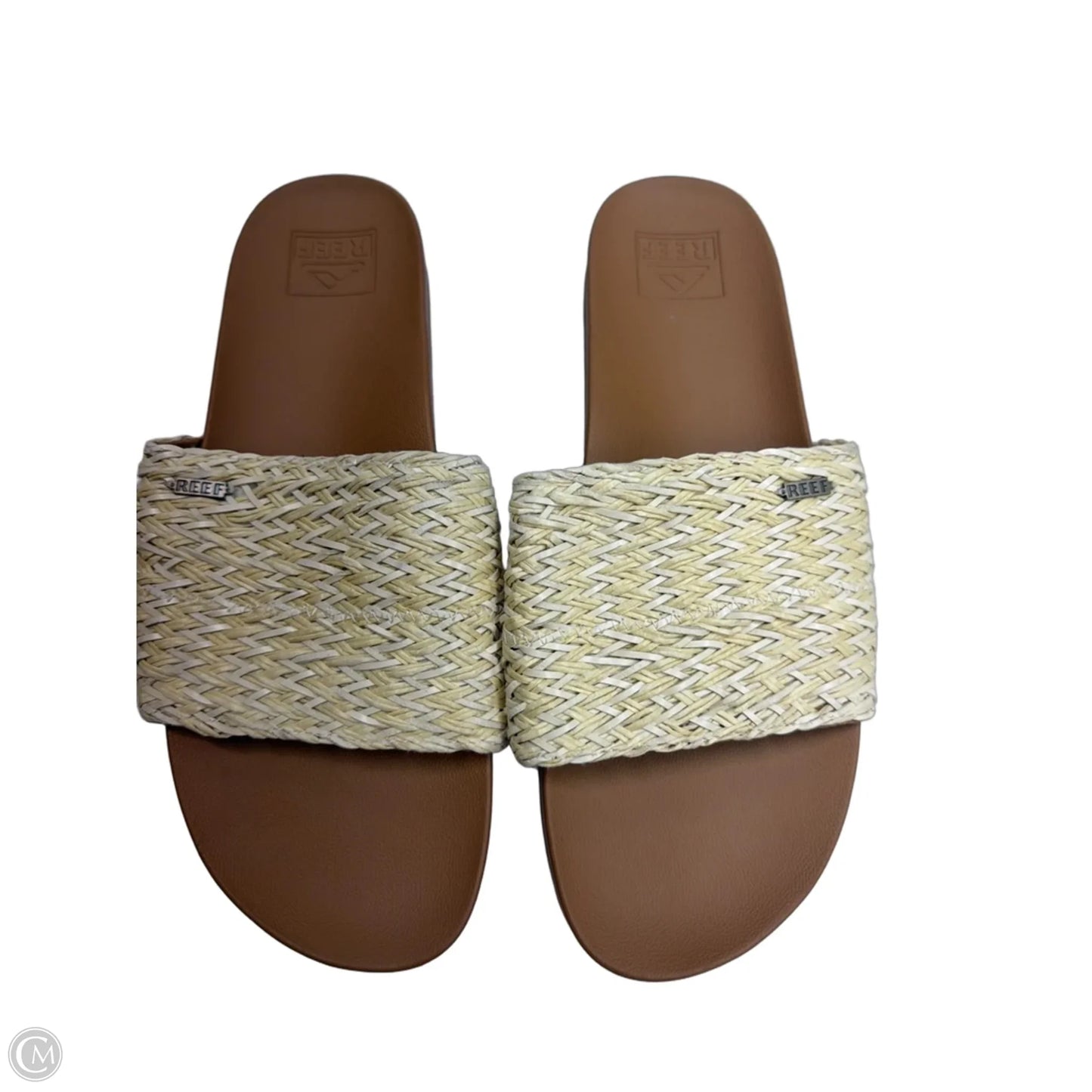 Sandals Flats By Reef In Tan, Size: 10