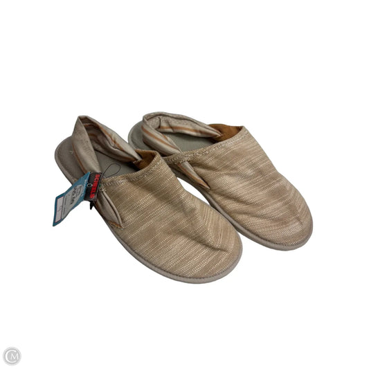 Sandals Flats By Sanuk In Tan, Size: 9
