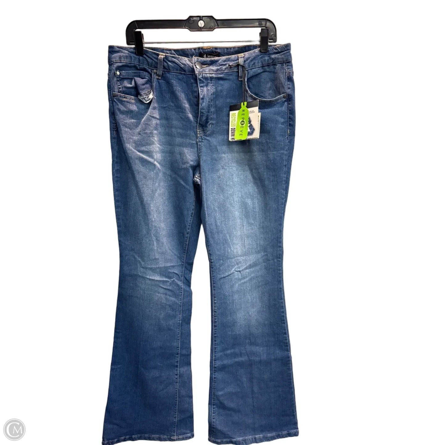 Jeans Boot Cut By D Jeans In Blue, Size: 14