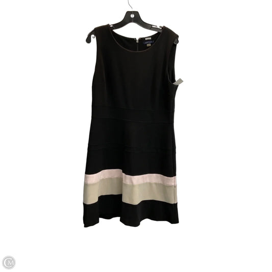Dress Work By Tommy Hilfiger In Striped Pattern, Size: L