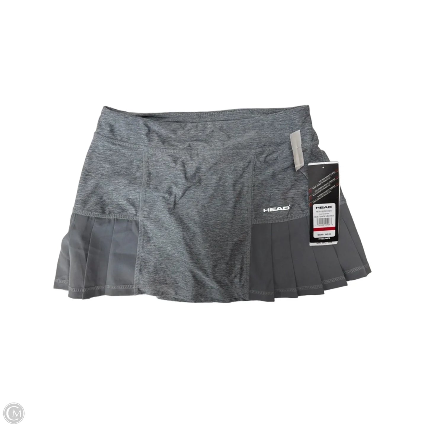 Athletic Skort By Head In Grey, Size: S