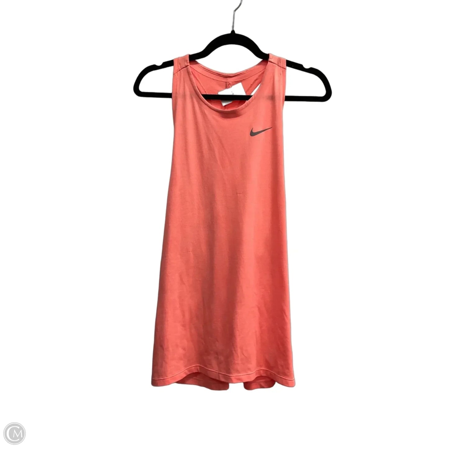 Athletic Tank Top By Nike In Peach, Size: L