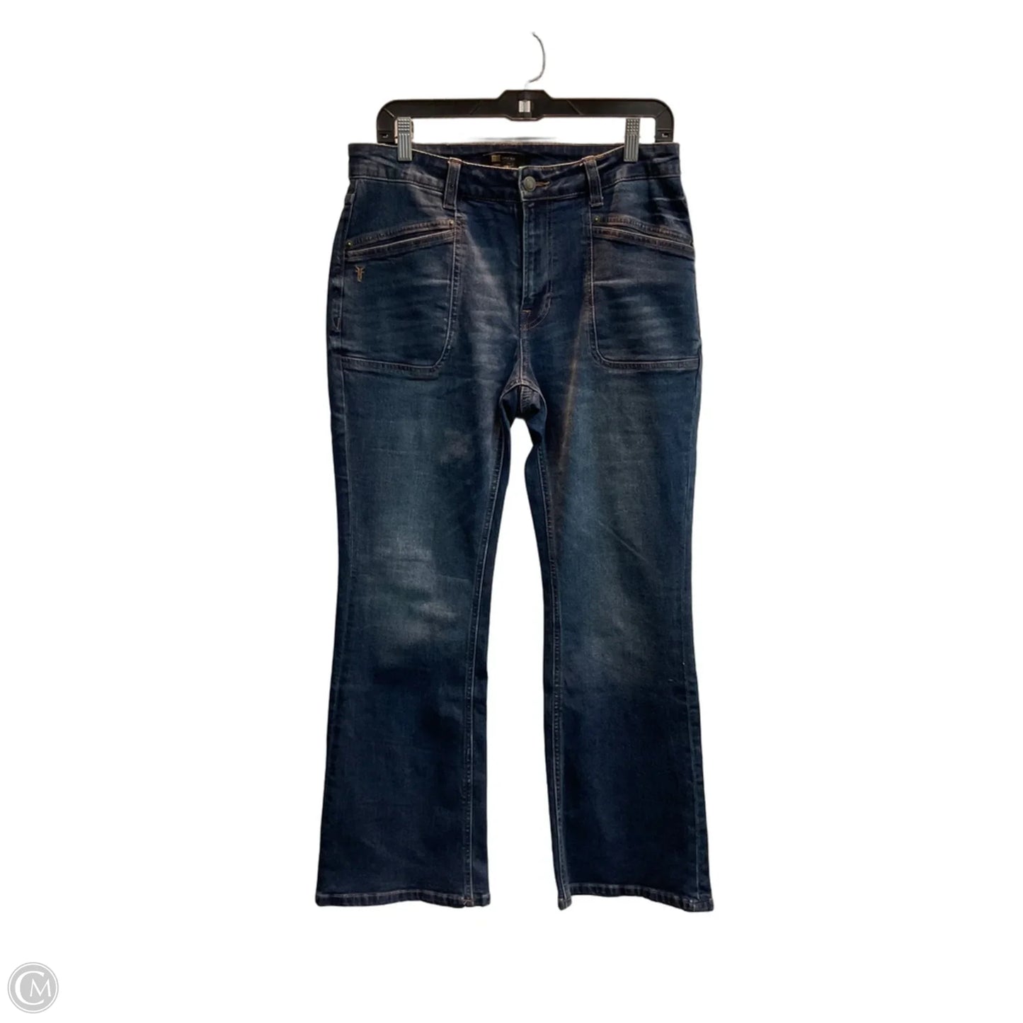 Jeans Boot Cut By Frye In Blue, Size: 6