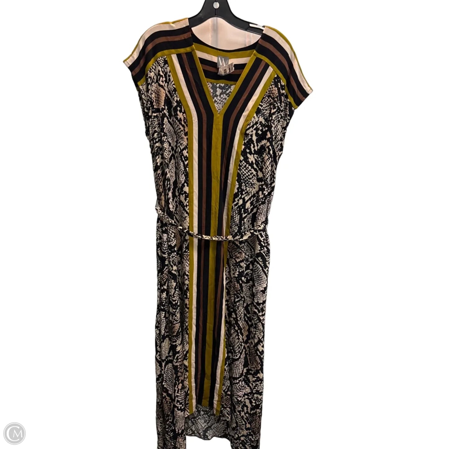 Dress Casual Maxi By Worthington In Animal Print, Size: L