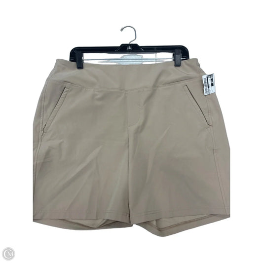 Athletic Shorts By Tek Gear In Beige, Size: L