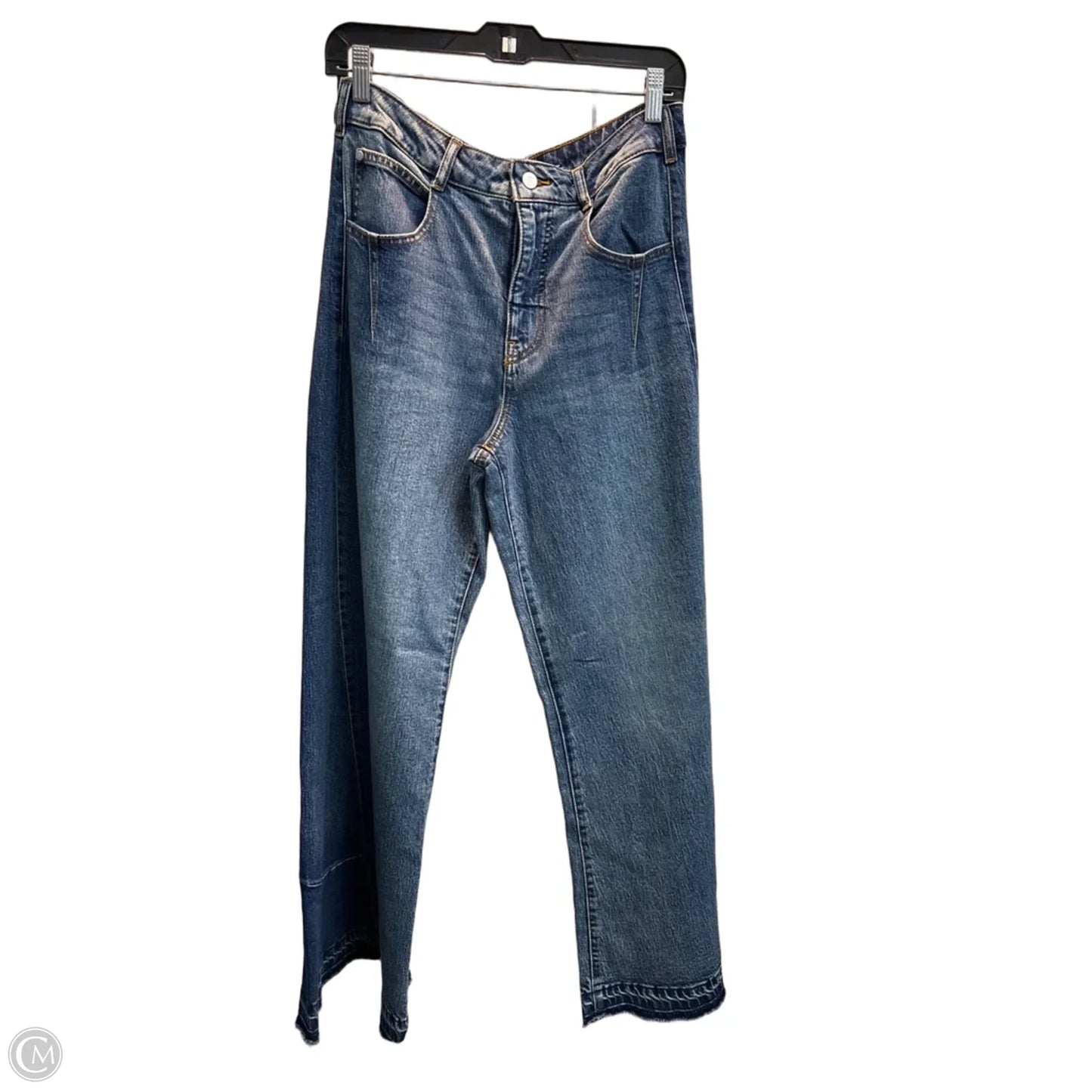 Jeans Wide Leg By Pilcro In Blue, Size: 6