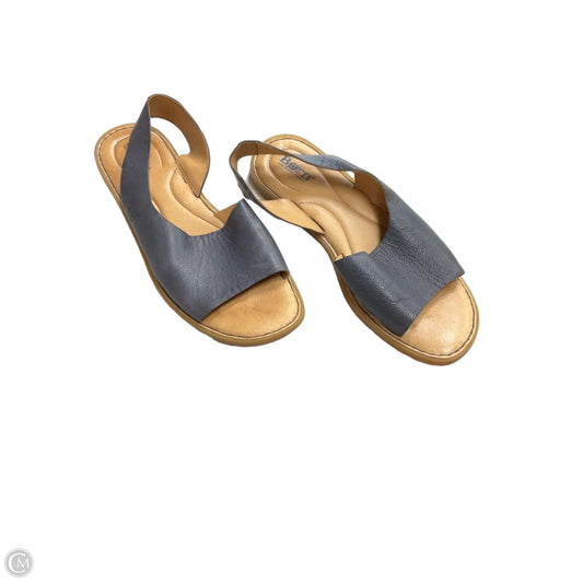 Sandals Flats By Born In Blue, Size: 9