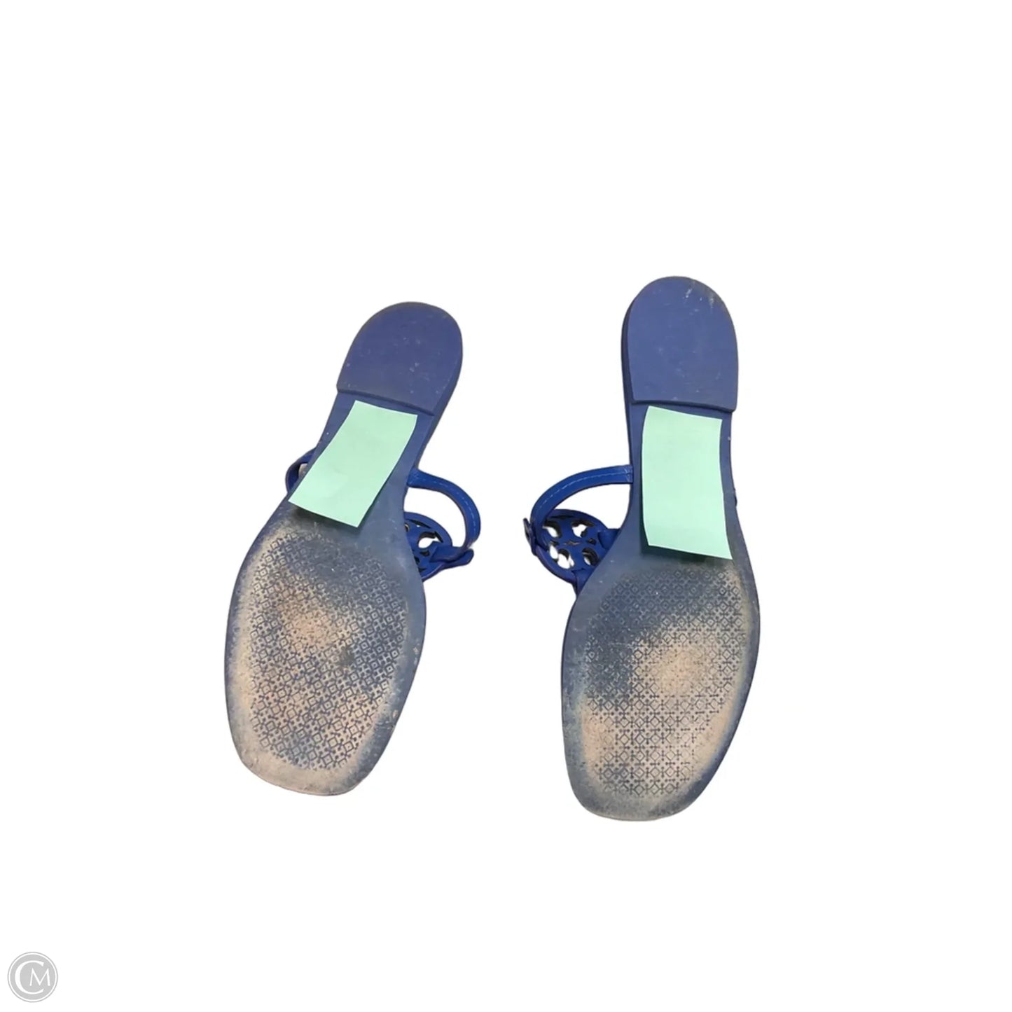 Sandals Designer By Tory Burch In Blue, Size: 9