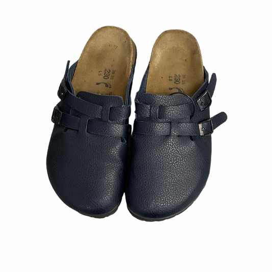 Shoes Flats By Birkenstock In Blue, Size: 5