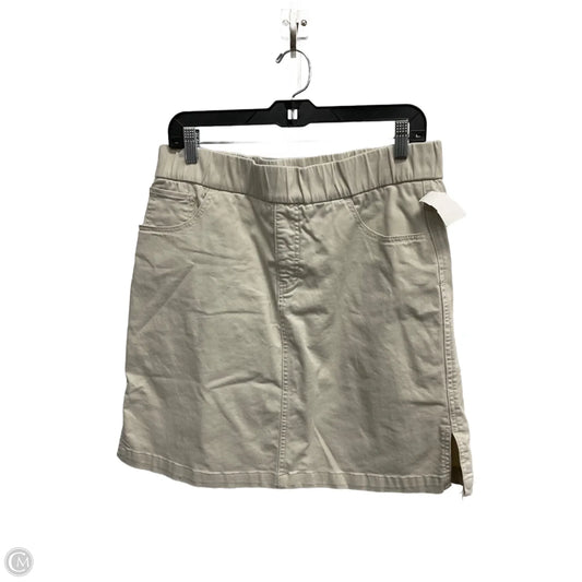 Skirt Mini & Short By Jag In Tan, Size: 10