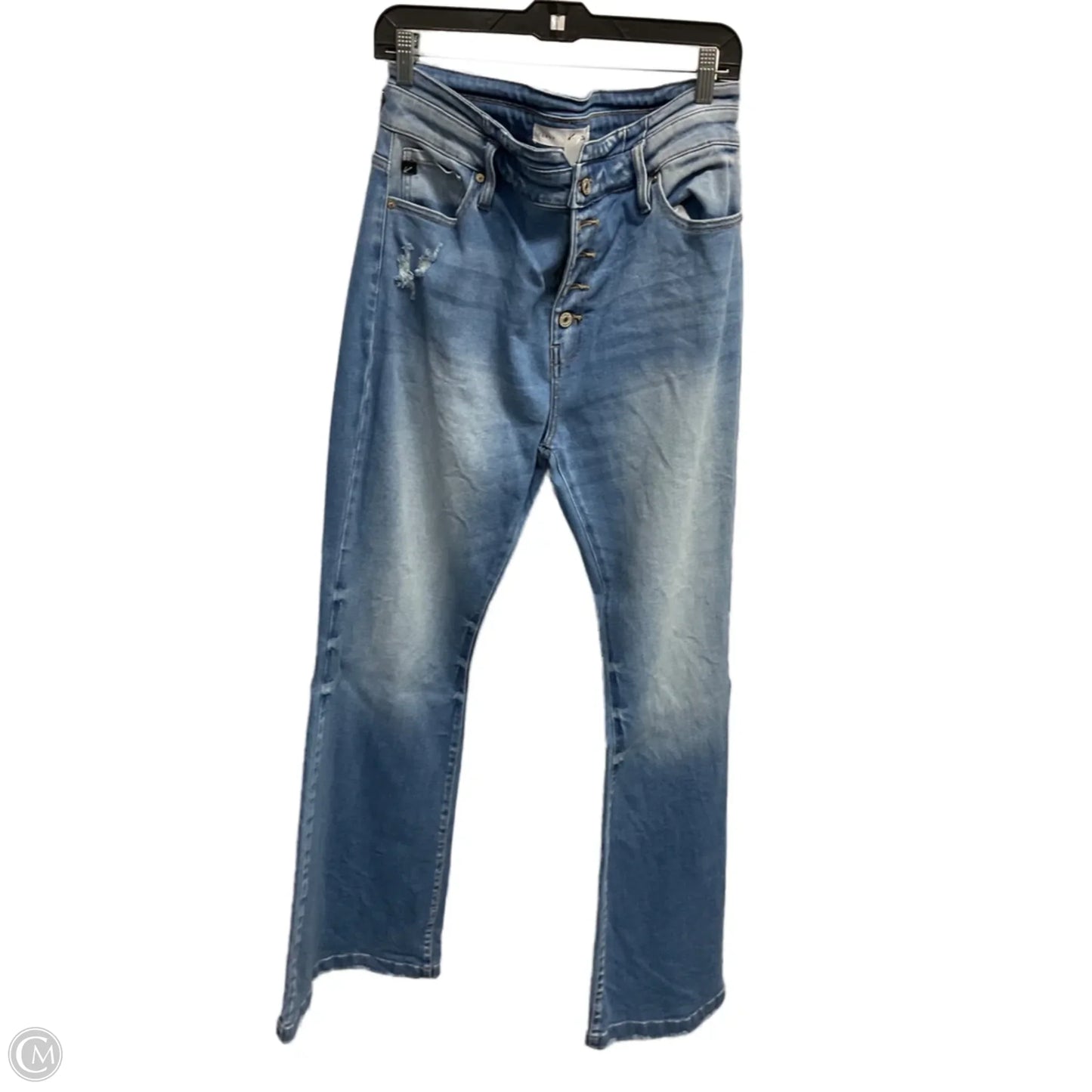 Jeans Flared By Kancan In Animal Print, Size: 0