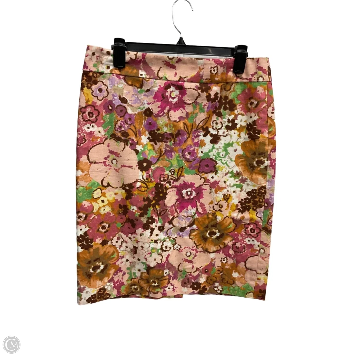 Skirt Midi By J. Crew In Floral Print, Size: 10