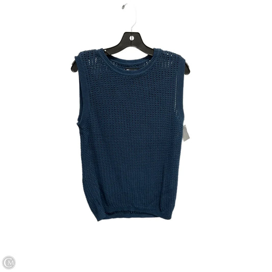 Vest Sweater By Asos In Navy, Size: Xs