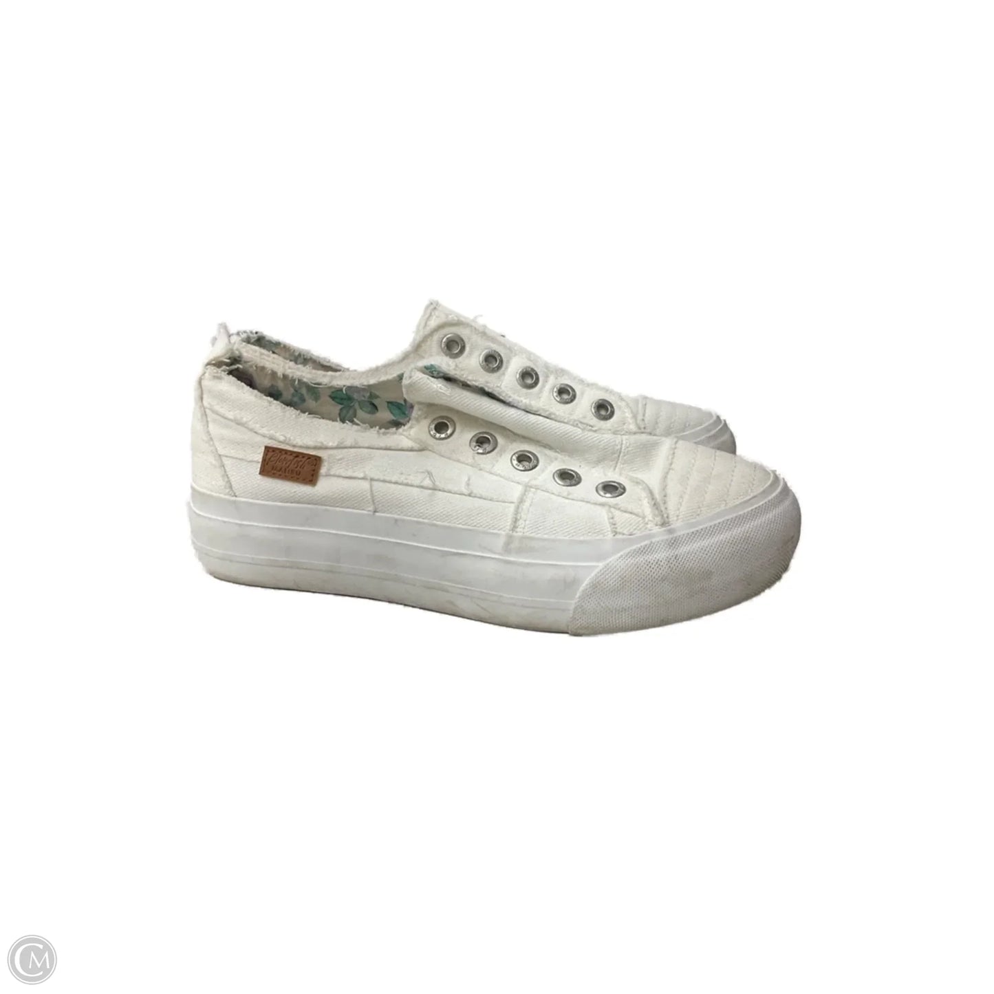 Shoes Athletic By Blowfish In White, Size: 6.5