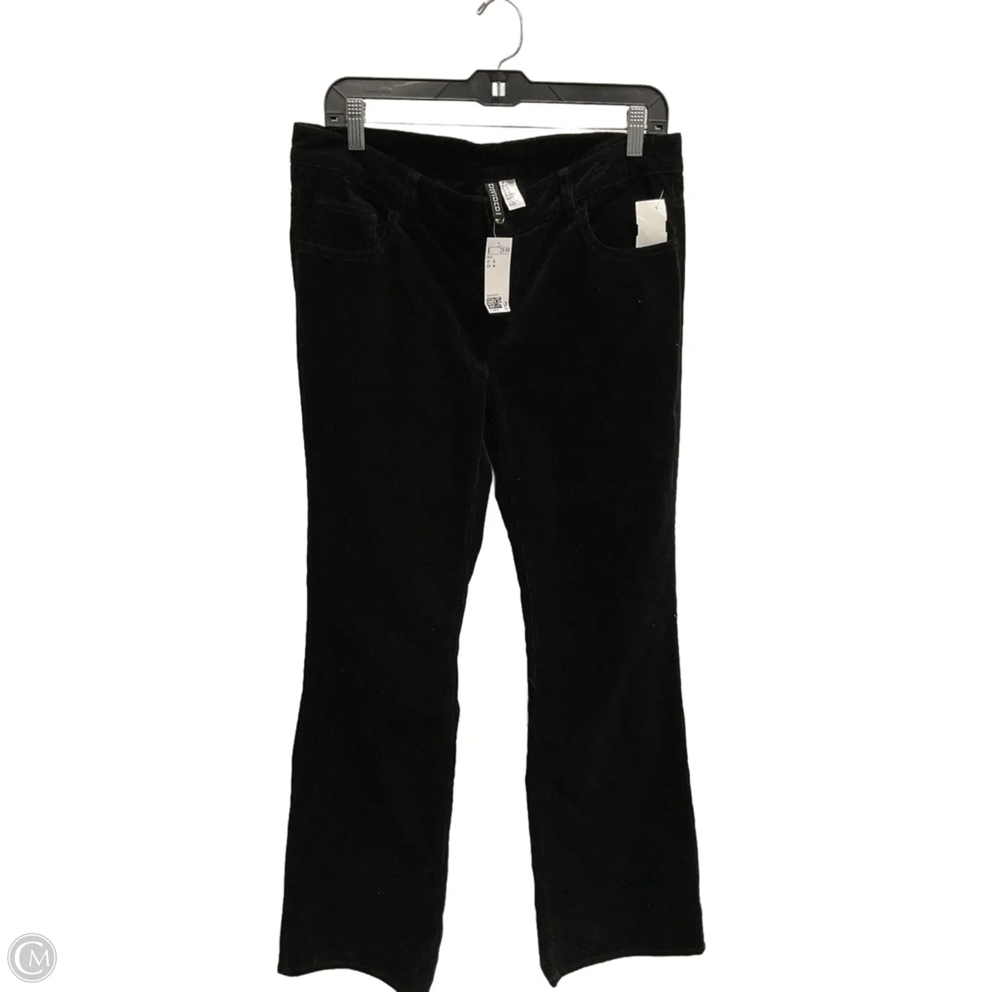 Pants Corduroy By Divided In Black, Size: 12