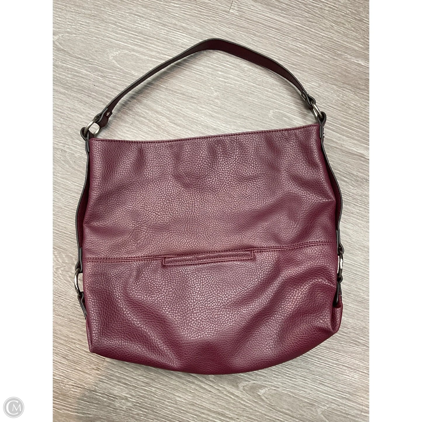 Handbag Leather By Dana Buchman, Size: Large