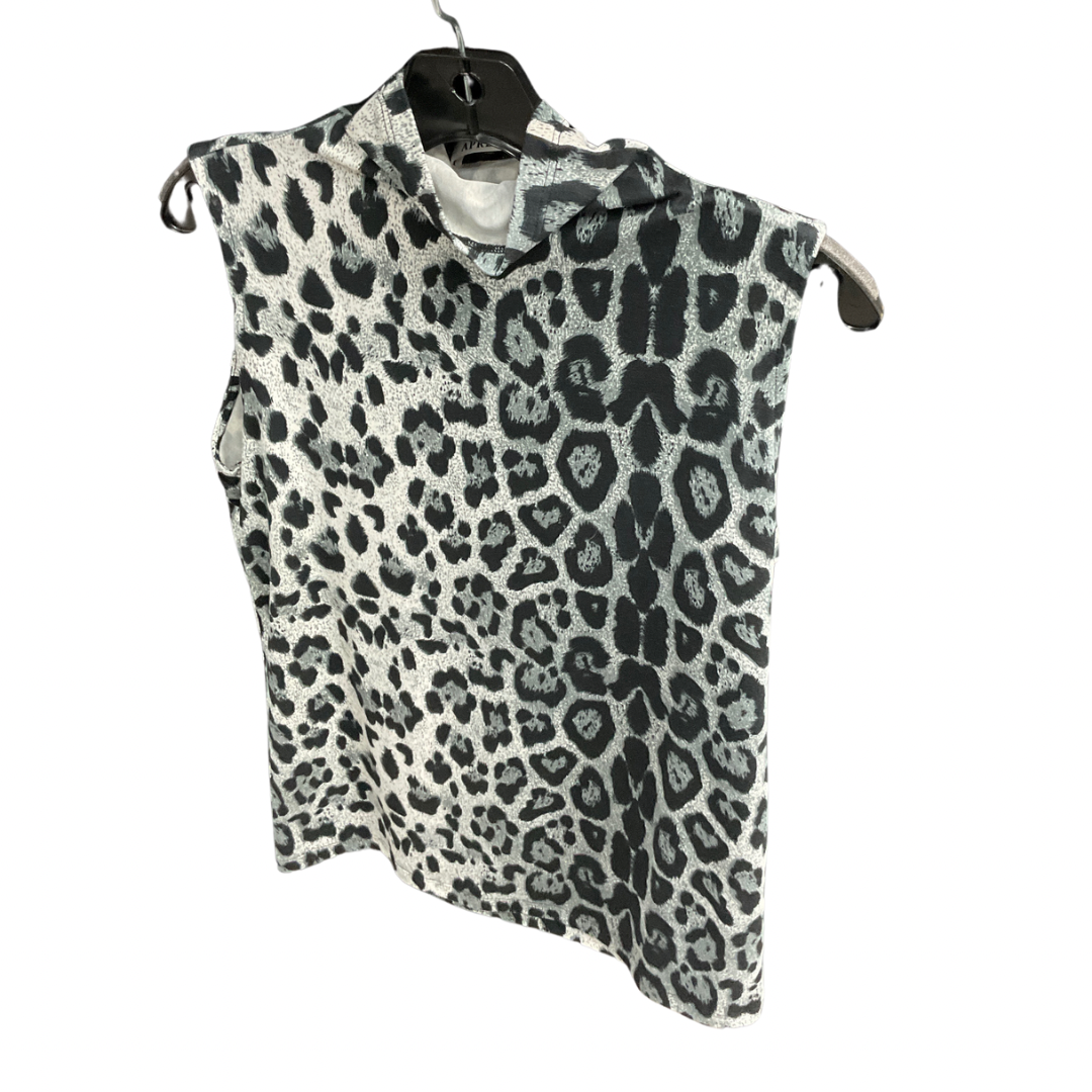 Top Sleeveless By Clothes Mentor In Animal Print, Size: L