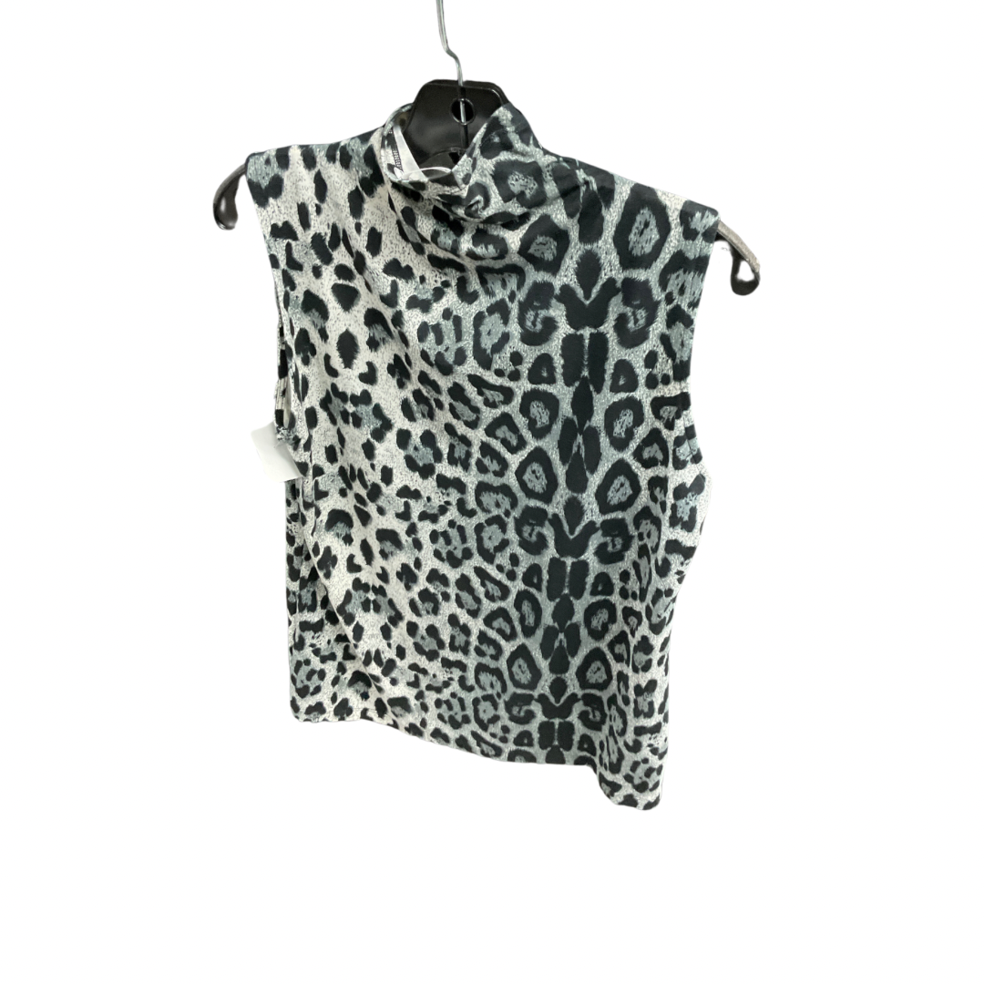 Top Sleeveless By Clothes Mentor In Animal Print, Size: L