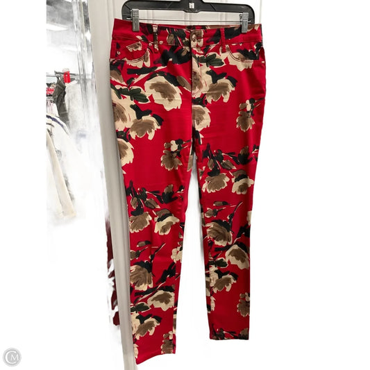 Pants Chinos & Khakis By Chicos In Floral Print, Size: Xs