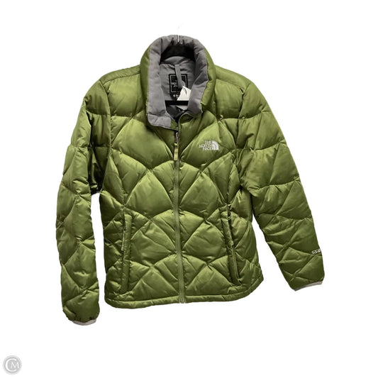 Jacket Puffer & Quilted By The North Face In Green, Size: M