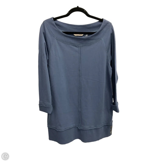 Tunic Long Sleeve By Soft Surroundings In Blue, Size: S