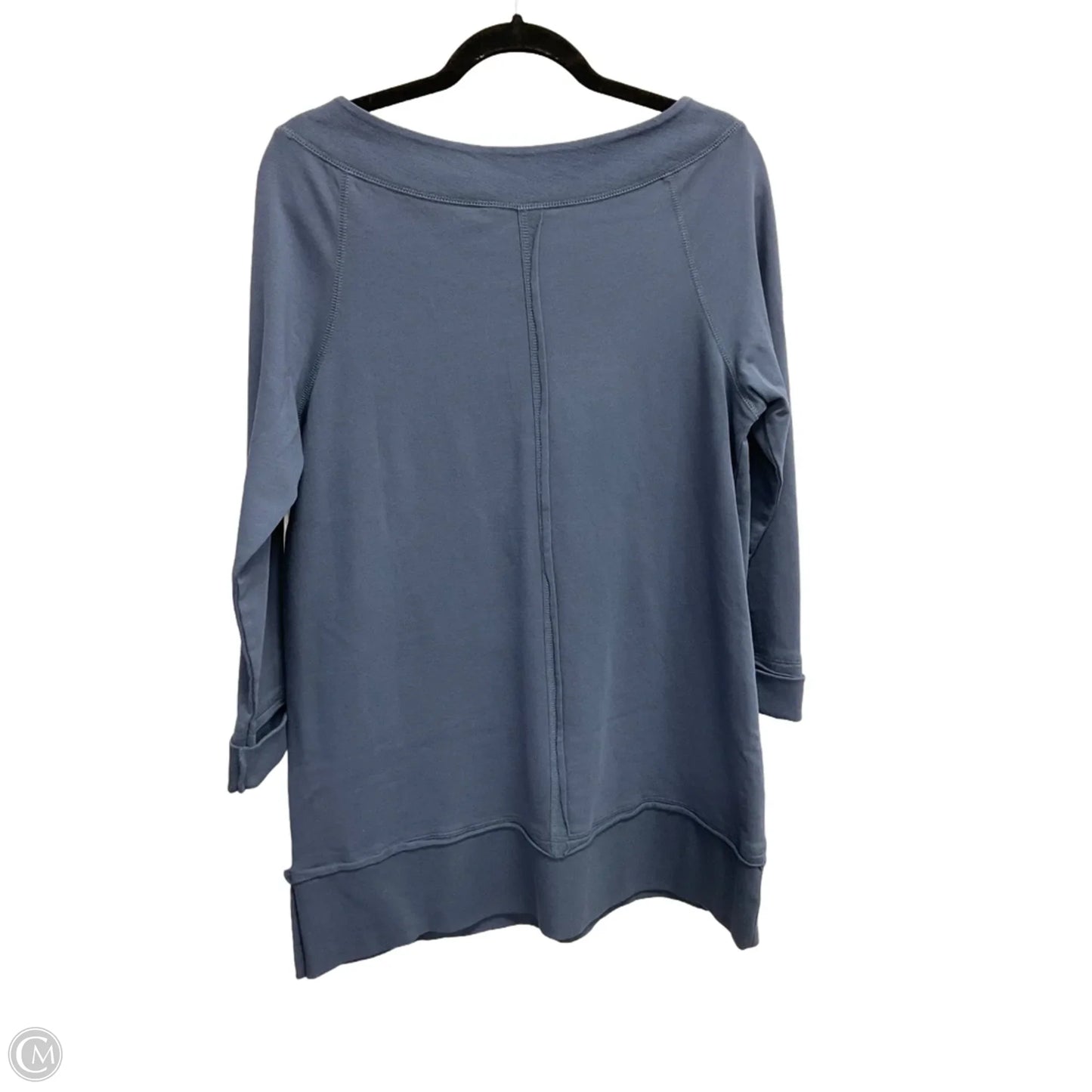 Tunic Long Sleeve By Soft Surroundings In Blue, Size: S