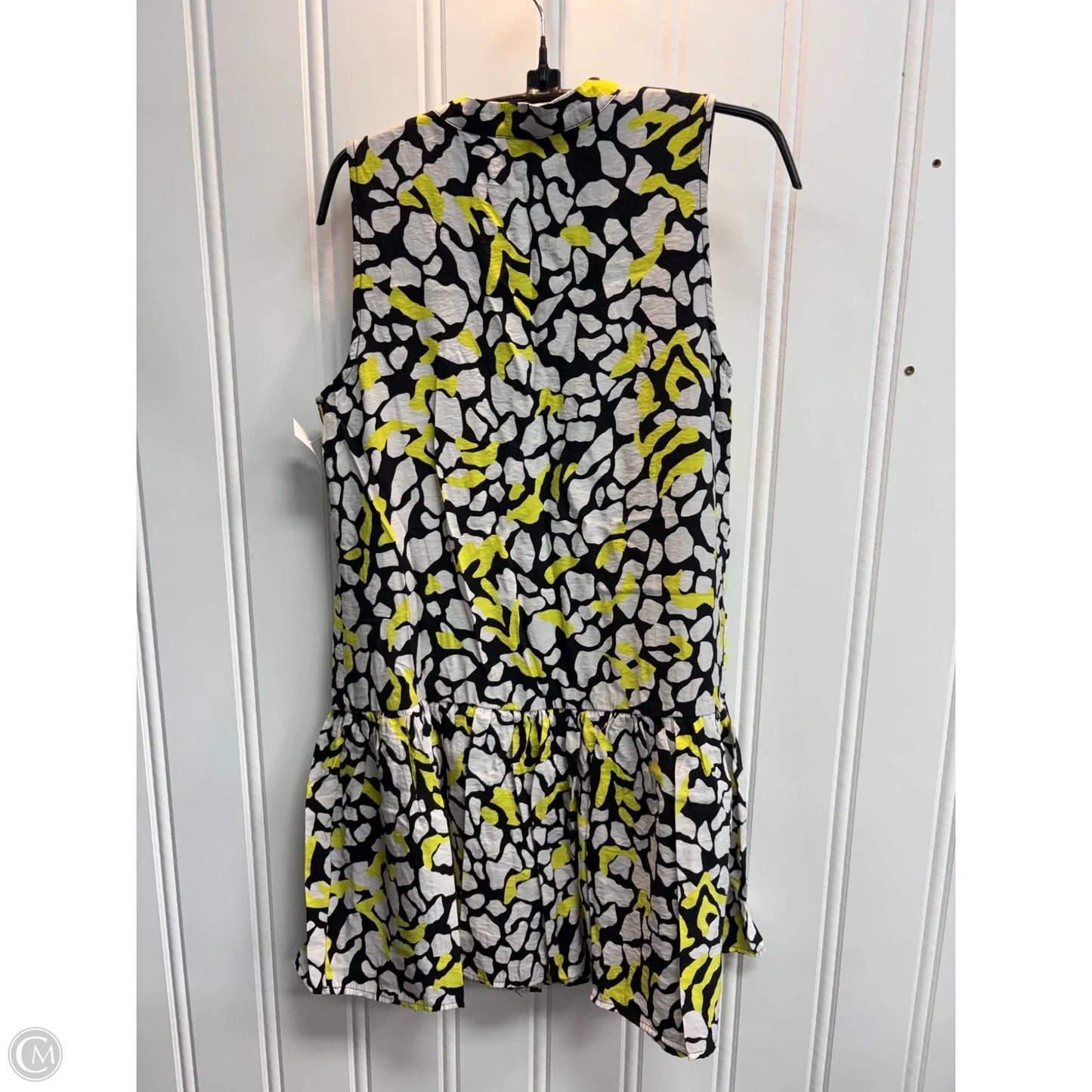 Dress Casual Midi By Nine West In Yellow, Size: S