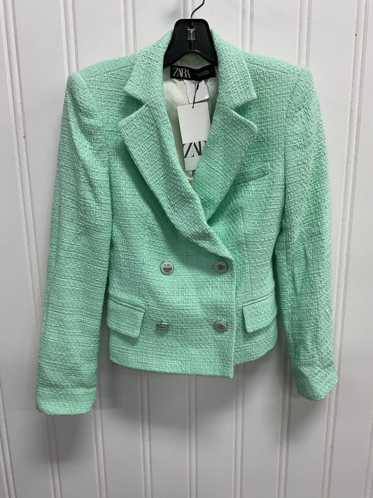 Blazer By Zara In Aqua, Size: Xs