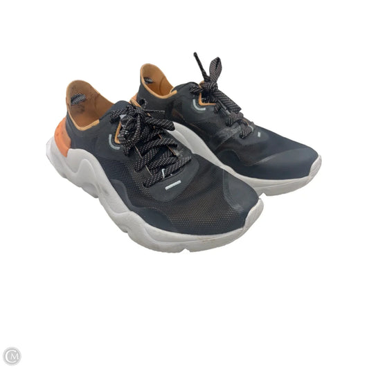 Shoes Athletic By Sorel In Black & Orange, Size: 6