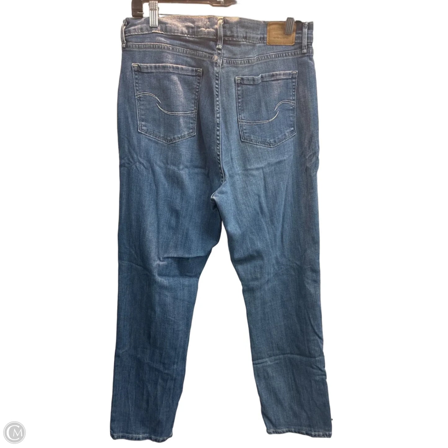 Jeans Straight By Levis In Blue, Size: 16