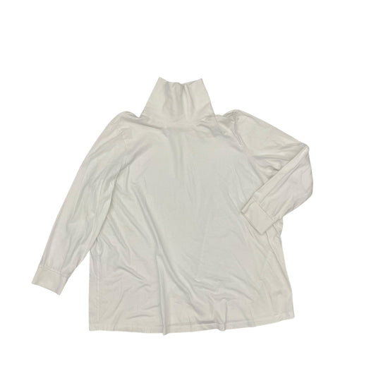 Top Ls By Woman Within In White, Size:2X