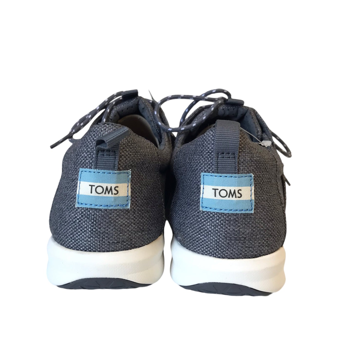 Shoes Sneakers By Toms In Grey & White, Size:10