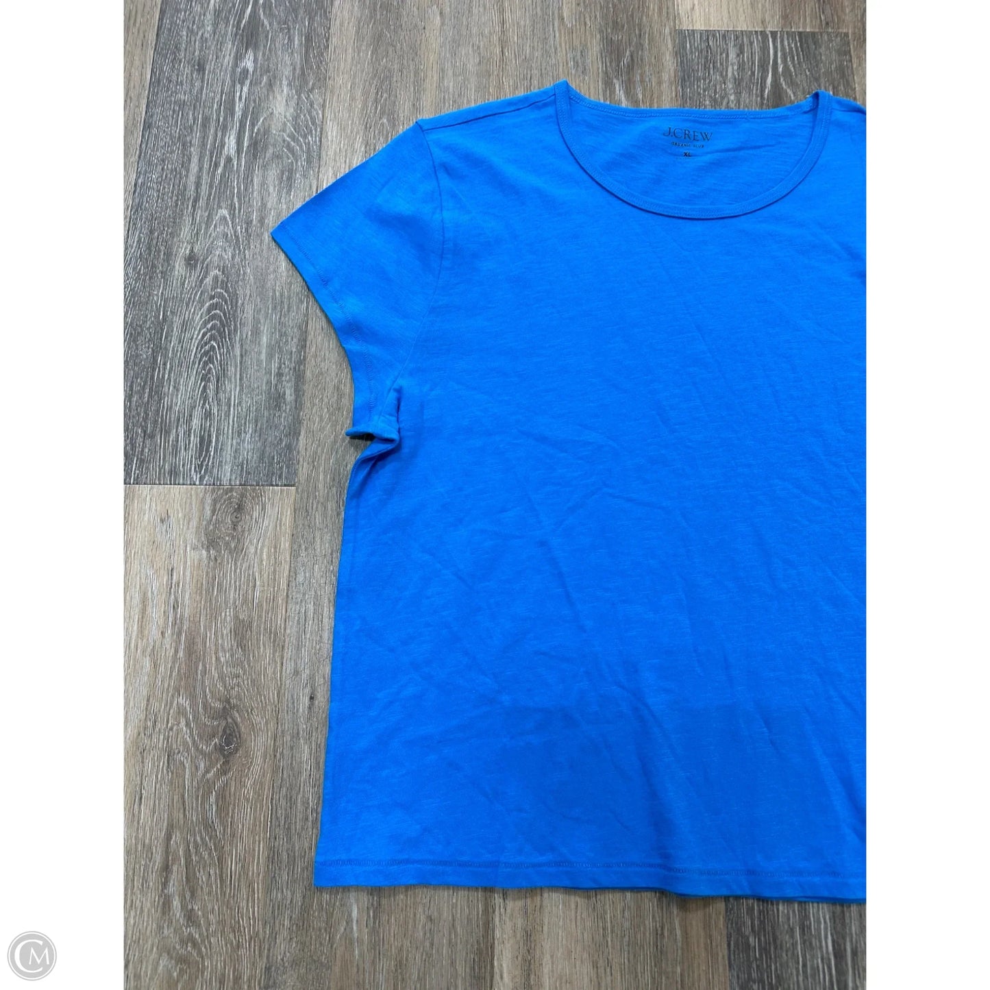Top Short Sleeve By J. Crew In Blue, Size: Xl