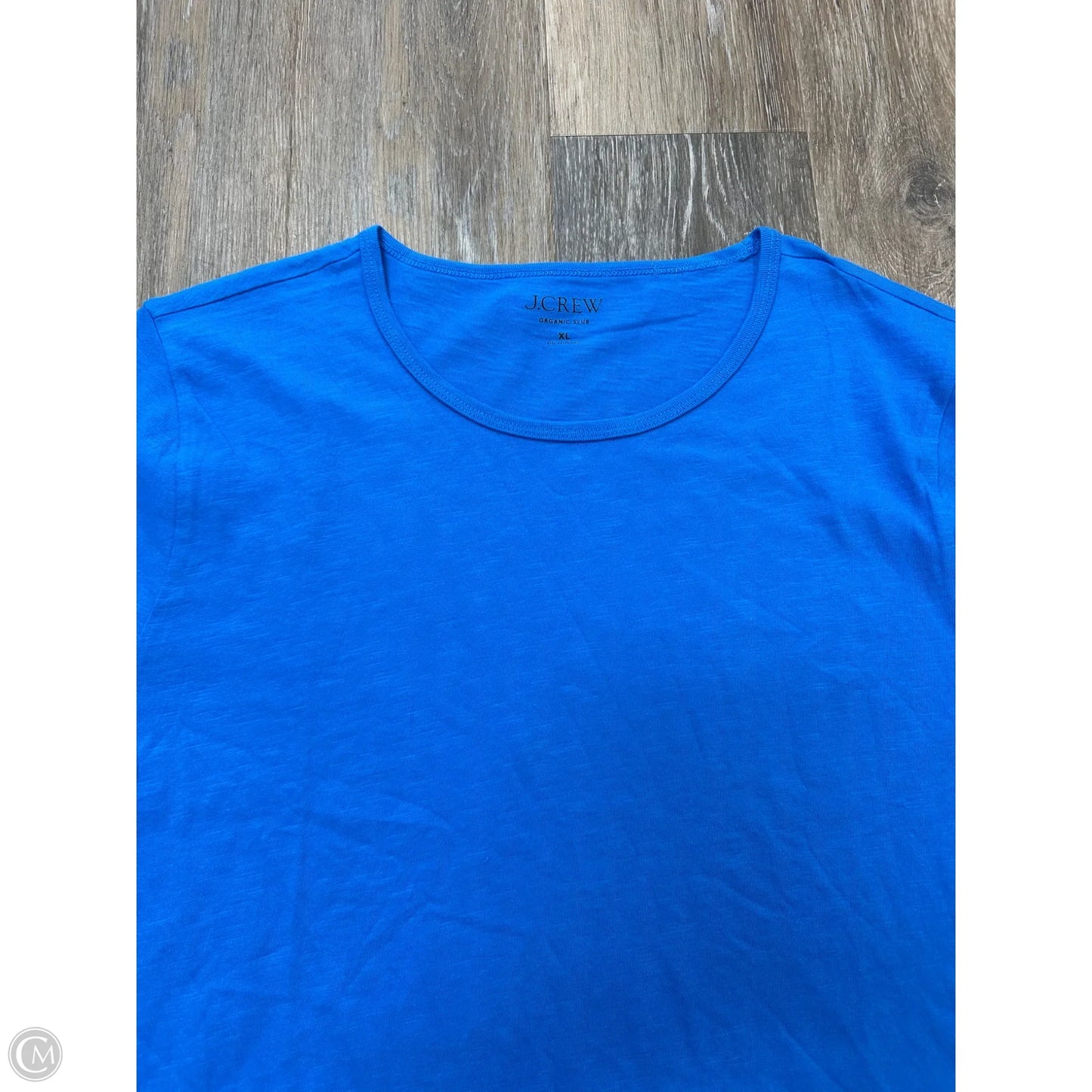 Top Short Sleeve By J. Crew In Blue, Size: Xl