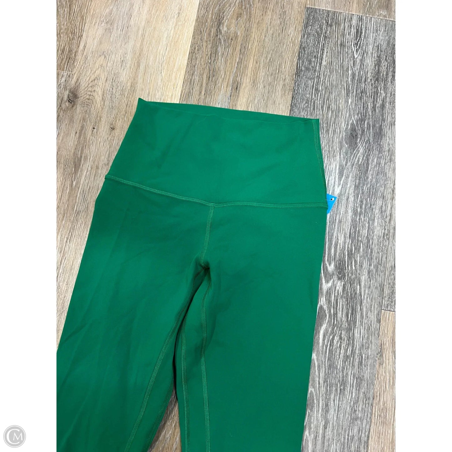 Athletic Leggings By Lululemon In Green, Size: 2