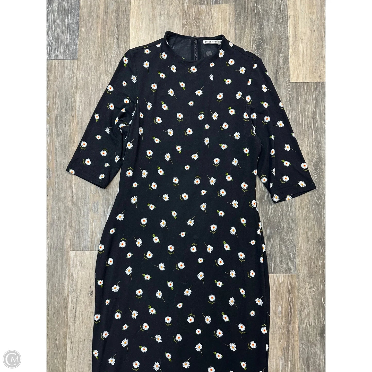 Dress Designer By Alice + Olivia In Black, Size: 14