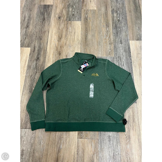 Athletic Sweatshirt Collar By Antigua In Green, Size: Xl